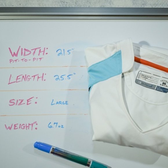 Cutter & Buck Sky Blue Argyle L/S V-Neck Top - Picture 8 of 8